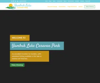 Yambukcaravanpark.com.au(Yambuk Lake Caravan Park) Screenshot