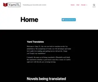 Yamitl.com(Translating Web novels for your pleasure) Screenshot