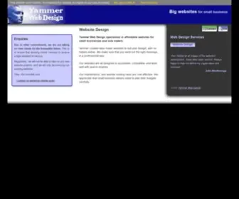 Yammer.co.uk(Website Design) Screenshot