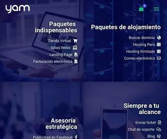 Yam.pe(Sitios en WordPress) Screenshot