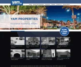 Yamproperties.com(Commercial Real Estate Investment and Management Phoenix AZ) Screenshot