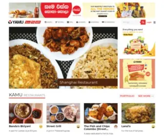 Yamu.lk(YAMU is a guide to Colombo and Sri Lanka. We review restaurants) Screenshot