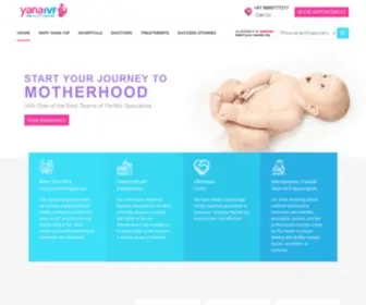 Yanaivf.com(Best IVF and Fertility Center in Kerala) Screenshot