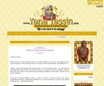 Yanayassin.com(Yana Yassin) Screenshot