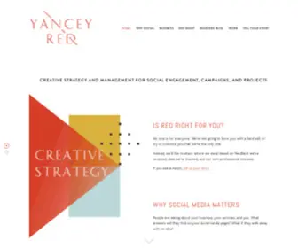 Yanceyred.com(Yancey Red) Screenshot