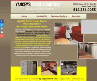 Yanceysofficefurniture.com(Furniture, Austin, TX | Yancey’s Office Furniture) Screenshot