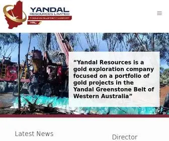 Yandalresources.com.au(Yandal Resources) Screenshot