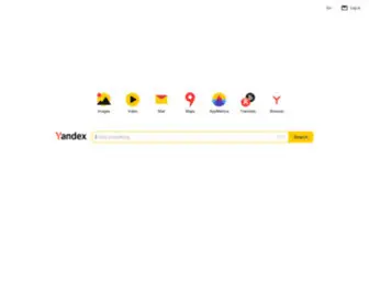Yandeks.com(Yandex) Screenshot