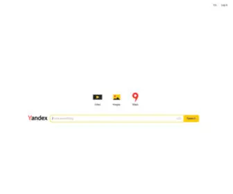 Yandex.eu(A fast Internet search) Screenshot