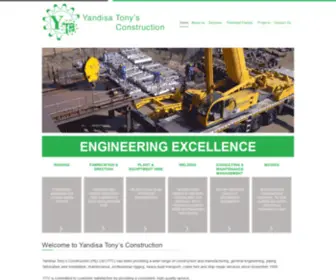 Yandisatony.co.za(Yandisa Tony Construction) Screenshot