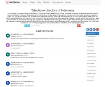 Yang-Dipanggil.info(Find people by phone number in Indonesia) Screenshot