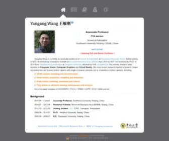 Yangangwang.com(Yangang Wang (王雁刚)) Screenshot