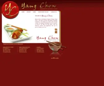 Yangchow.com(Mandarin and Szechuan Cuisine) Screenshot