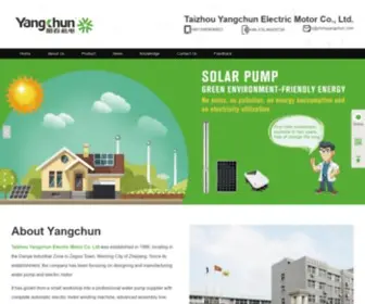 Yangchunpumps.com(China Surface Pump) Screenshot