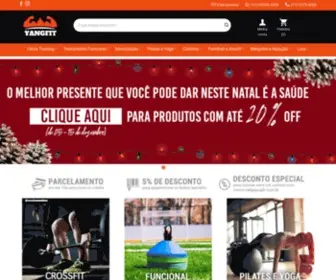 Yangfit.com.br(Produtos e acessórios esportivos) Screenshot