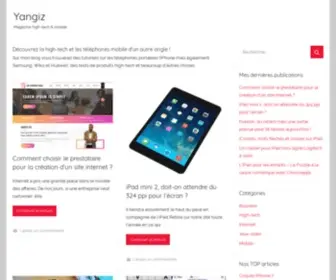 Yangiz.fr(Magazine high) Screenshot