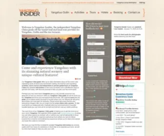 Yangshuo-Insider.com(Yangshuo China guide and Guilin tour provider) Screenshot