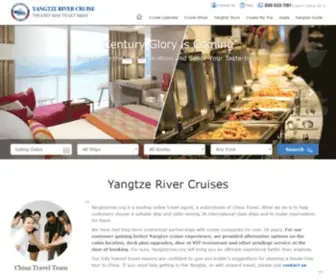 Yangtzeriver.org(Yangtze River Cruises) Screenshot
