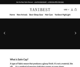 Yanibest.com(YANIBEST Best Bonnets for Healthy Natural Hair & Skin) Screenshot