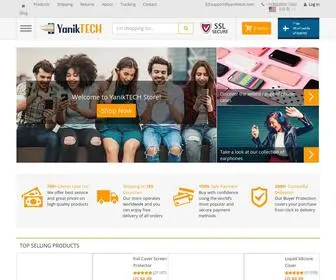 Yaniktech.com(Yanik Tech) Screenshot