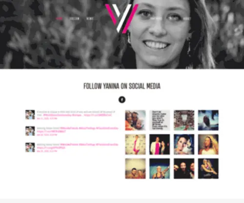 Yaninawickmayer.com(Yanina Wickmayer) Screenshot
