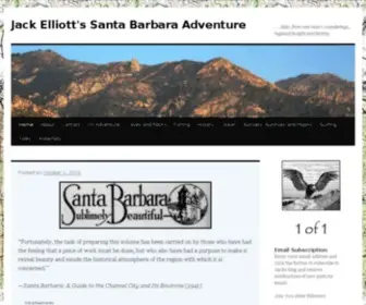 Yankeebarbareno.com(Jack Elliott's Santa Barbara Adventure) Screenshot