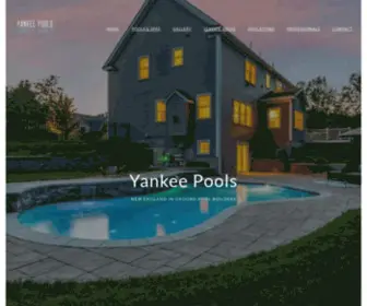 Yankeepool.com(Yankee Pools) Screenshot