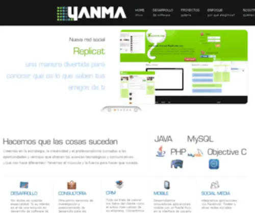 Yanma.com.ar(Yanma Solutions) Screenshot