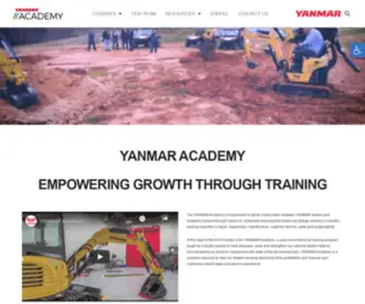 Yanmaracademy.com(The yanmar//academy) Screenshot