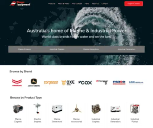 Yanmar.com.au(Power Equipment) Screenshot