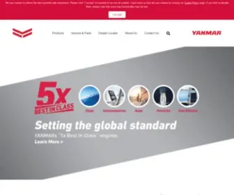 Yanmarmarine.com Screenshot