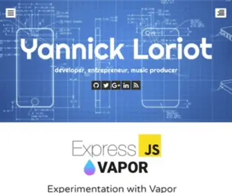 Yannickloriot.com(Yannick Loriot) Screenshot