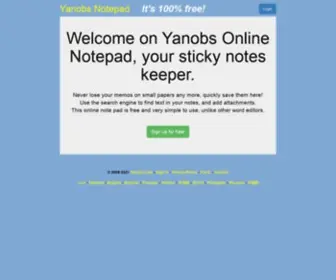 Yanobs.com(Yanobs Search) Screenshot