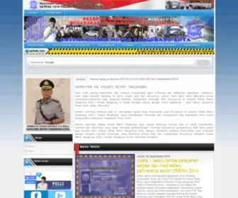 Yansimrestrotangerangkota.com(SATPAS 1219 POLRES METRO TANGERANG KOTA) Screenshot