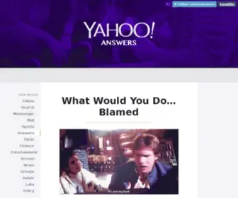 Yanswersblog.com(Yahoo) Screenshot