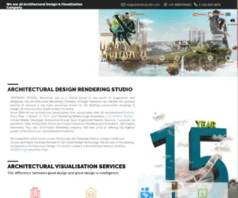Yantramstudio.com(3D Architectural Design Studio) Screenshot