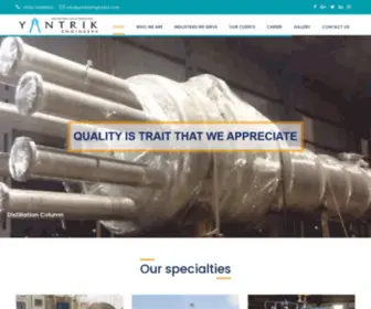 Yantrikengineers.com(yantrikengineers) Screenshot
