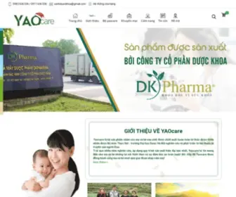 Yaocare.org(Tắm bé thảo dược) Screenshot