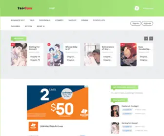 Yaoitoon.com(Yaoitoon) Screenshot