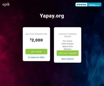 Yapay.org(Domain name) Screenshot