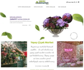 Yapaycicekmarket.com(Yapay çiçek) Screenshot