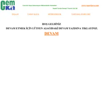 Yapaykaya.com(YAPAY KAYA              CEM) Screenshot