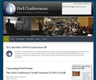 Yapc.org(Perl Foundation Conferences) Screenshot