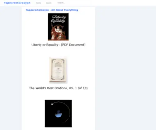 Yapexrestorasyon.com(Yapexrestorasyon) Screenshot