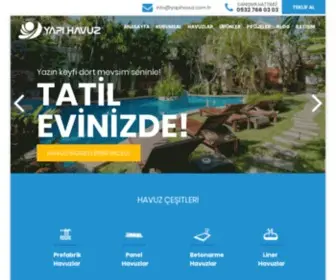 Yapihavuz.com.tr(Hazır Havuz) Screenshot