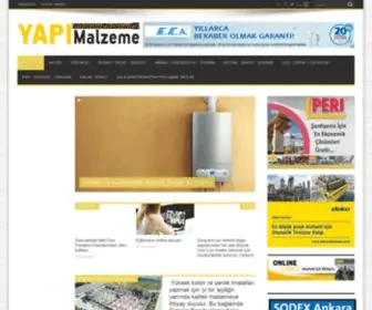 Yapimalzeme.com.tr(Yapı Malzeme) Screenshot