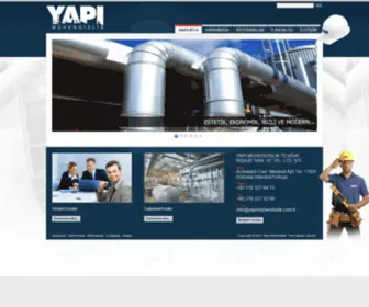 Yapimuhendislik.com.tr(YAPI MÜHENDİSLİK TESİSAT İNŞAAT SAN) Screenshot