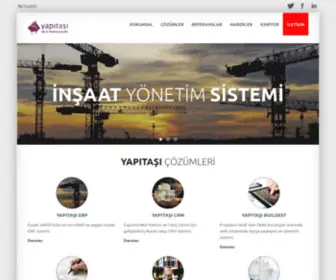 Yapitasicrm.com(İnşaat ERP ve Konut CRM) Screenshot