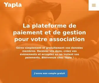 Yapla.fr(Accueil) Screenshot
