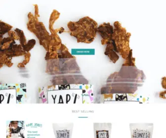 Yapnaturals.com(Treats Dogs Love) Screenshot